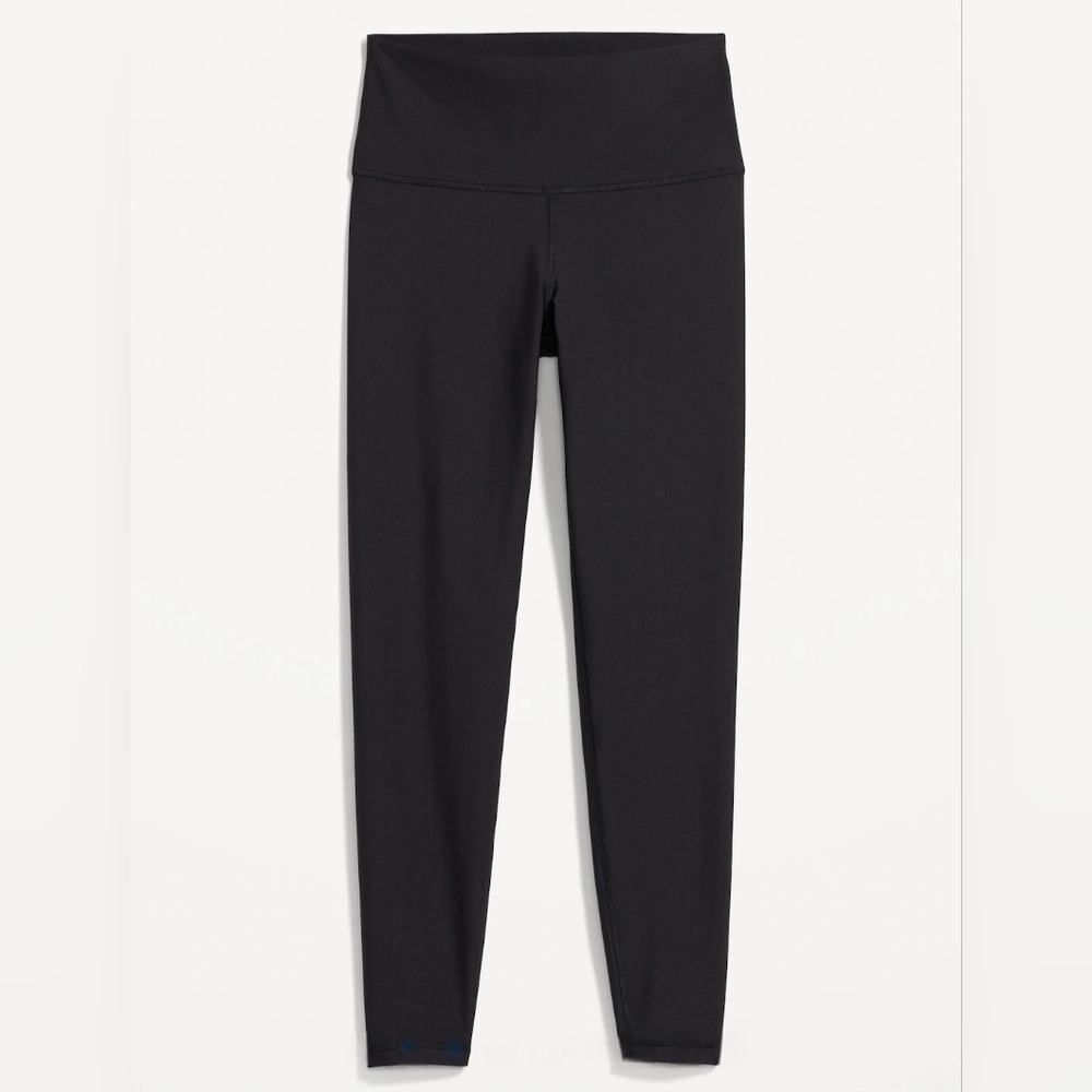NWT | Old Navy | High-Waisted PowerSoft 7/8 Leggings | Size: M | Blackjack - Picture 7 of 13